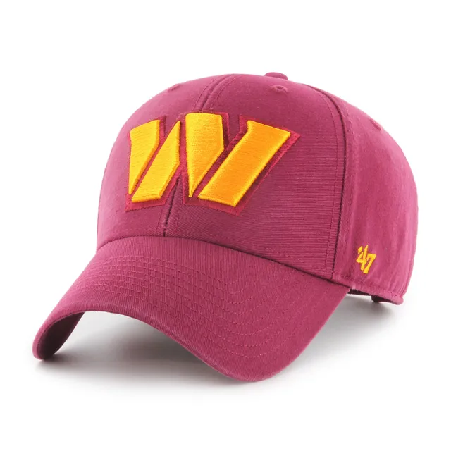 NFL, Accessories, Washington Redskins Nfl 47 Brand Mvp Burgundy Snapback  Hat Cap New Retired Logo