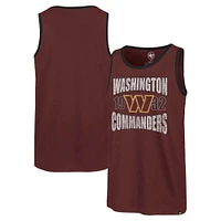 Men's '47 Burgundy Washington Commanders Upload Franklin Tank Top