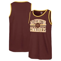 Men's '47 Burgundy Washington Commanders Winger Franklin Tank Top