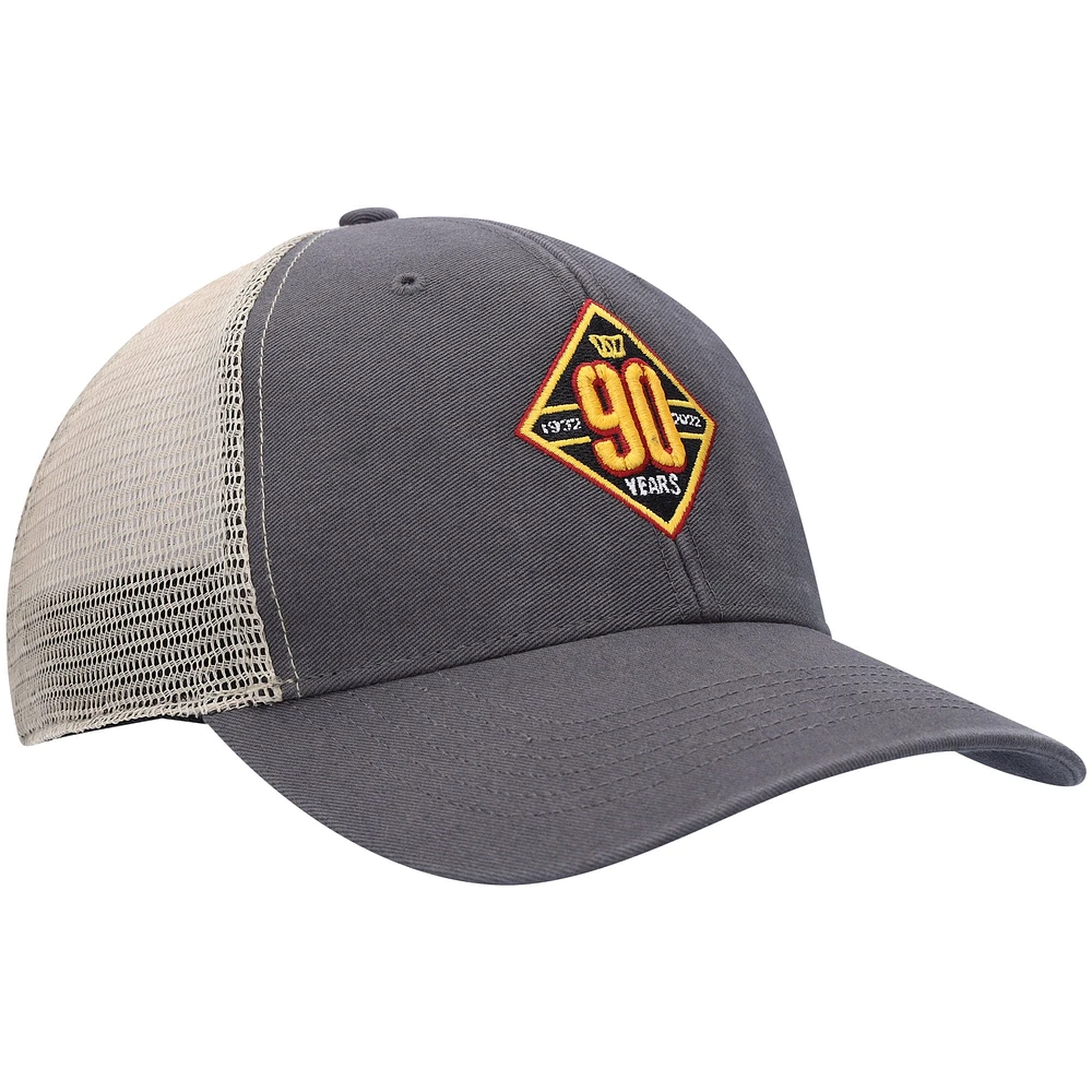 Casquette snapback de camionneur MVP '47 anthracite/naturel des Washington Commanders de la 90e saison pour hommes