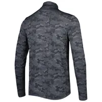 Sweat-shirt zippé quart de tour Antigua Black Washington Commanders Brigade pour homme