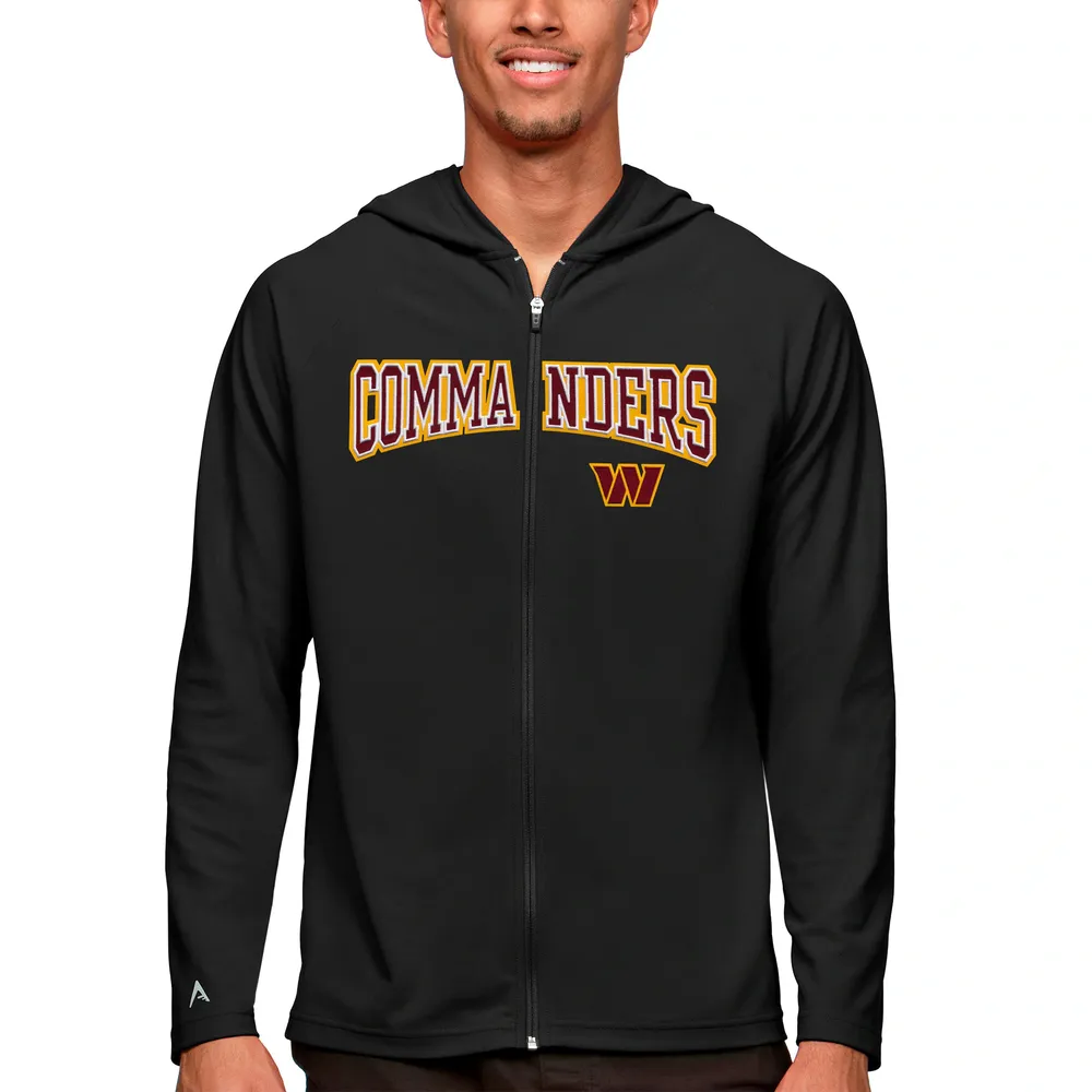 commanders black hoodie