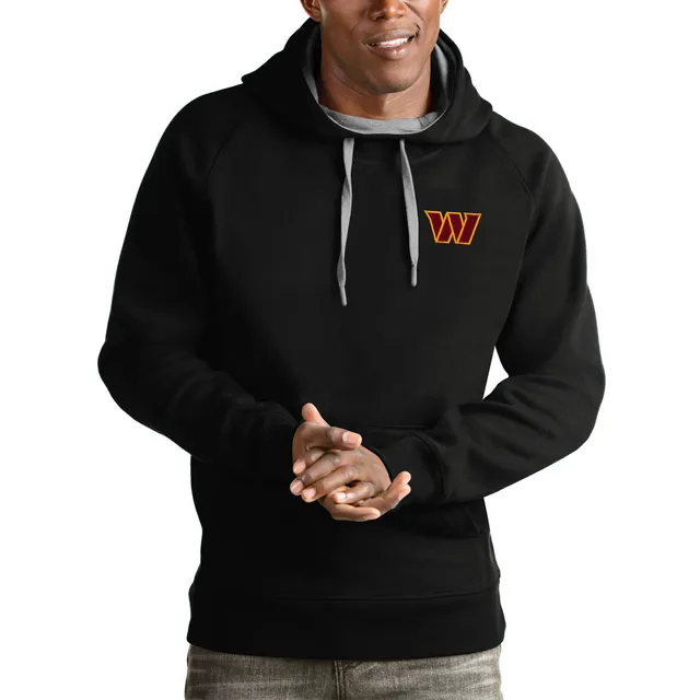 Men's The Wild Collective Black Washington Commanders Camo Pullover Hoodie