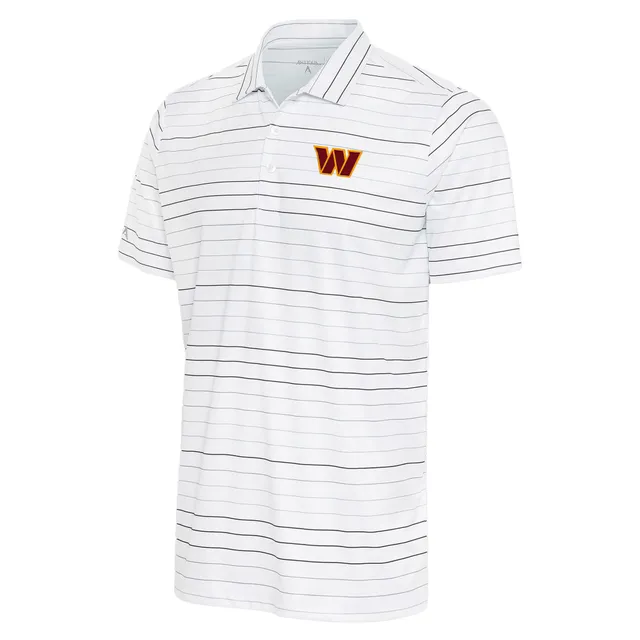 Washington Commanders Antigua Women's Tribute Polo - White