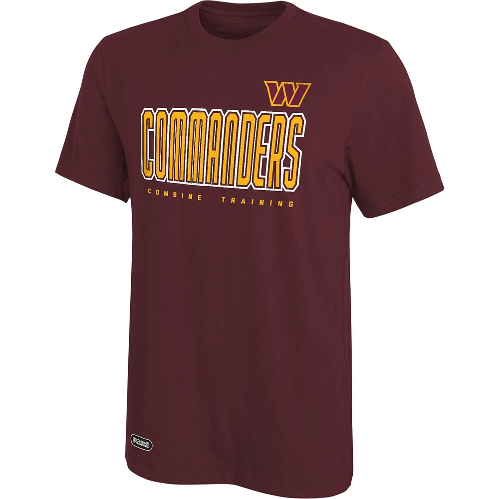 T-shirt homme bordeaux Washington Commanders Prime Time