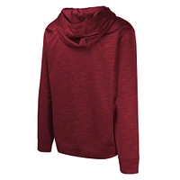 Sweat à capuche en polaire bordeaux Washington Commanders Streak pour hommes