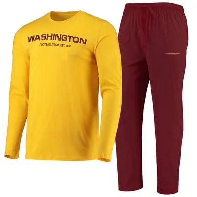 Men's Concepts Sport Black/Cardinal Arizona Cardinals Meter Long Sleeve T- Shirt & Pants Sleep Set