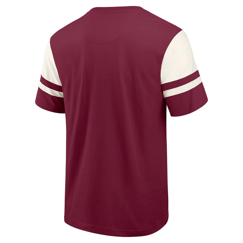 Men's Darius Rucker Collection by Fanatics  Burgundy Washington Commanders Football T-Shirt