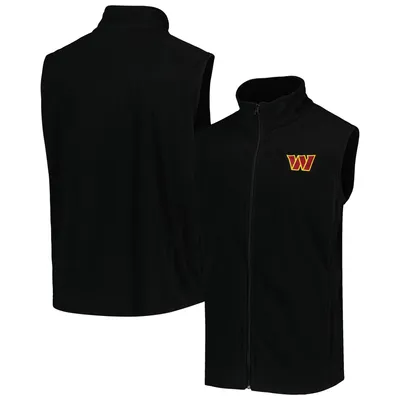 Washington Commanders Dunbrooke Houston Fleece Full-Zip Vest - Black