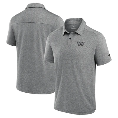 Polo technique noir Washington Commanders Front Office Fanatics pour hommes