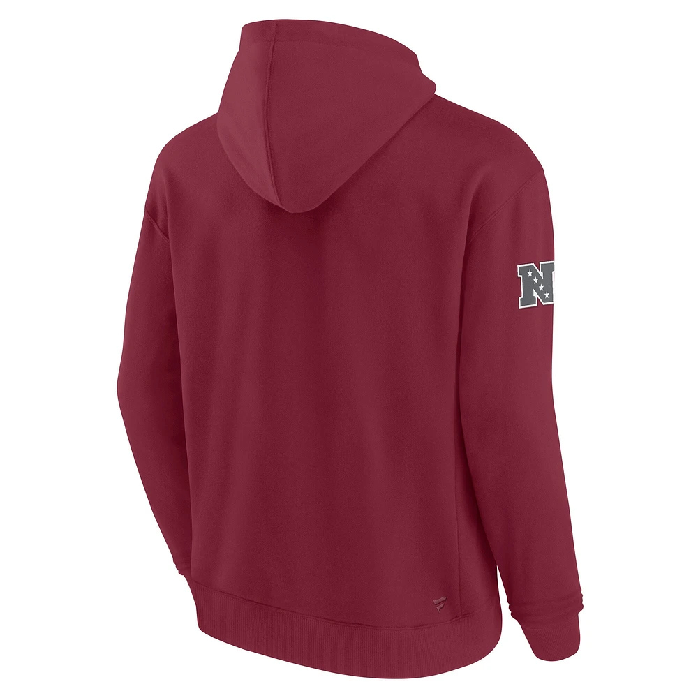 Sweat à capuche bordeaux Fanatics Washington Commanders Elements Pace pour homme