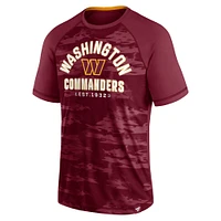 Men's Fanatics Burgundy Washington Commanders Hail Mary Defender Raglan T-Shirt