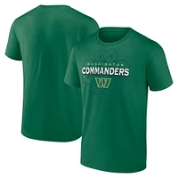 Men's Fanatics Kelly Green Washington Commanders Celtic Luck T-Shirt