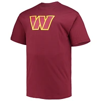 Men's Fanatics Terry McLaurin Burgundy Washington Commanders Big & Tall Player Name Number T-Shirt