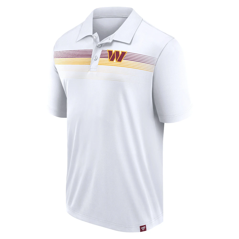 Men's Fanatics White Washington Commanders Big & Tall Sublimated Polo