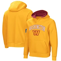 Sweat à capuche adaptatif Gold Washington Commanders Linebacker pour hommes