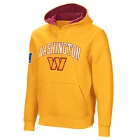 Sweat à capuche adaptatif Gold Washington Commanders Linebacker pour hommes