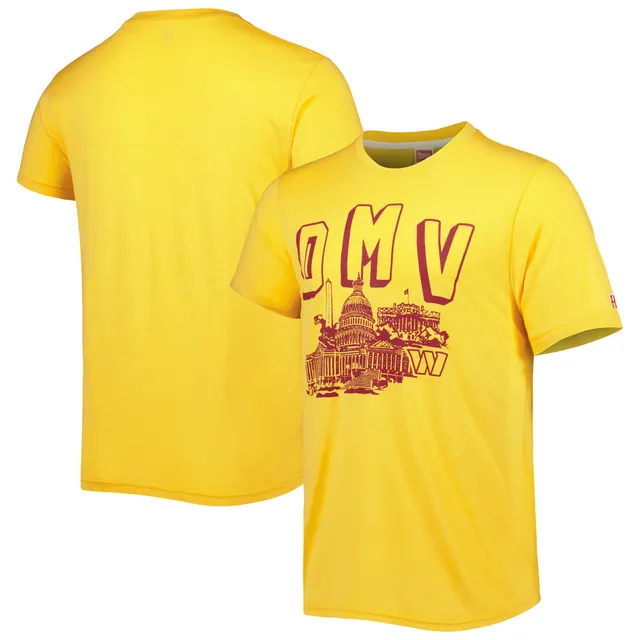 Milwaukee Brewers Homage Hyper Local Tri-Blend T-Shirt - Gold