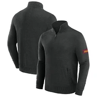 Pull zippé à quart de tour pour homme J. Palmer Black Washington Commanders