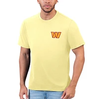 T-shirt jaune Margaritaville Washington Commanders pour hommes