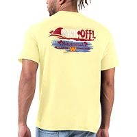 T-shirt jaune Margaritaville Washington Commanders pour hommes