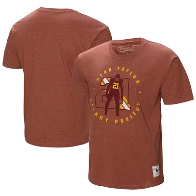 Men's Mitchell & Ness Burgundy Washington Commanders Sean Taylor Legacy Project T-Shirt