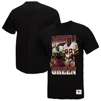 T-shirt graphique pour homme Mitchell & Ness Darrell Green Black Washington Commanders