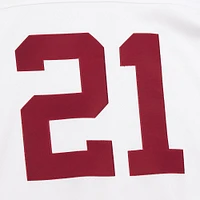 Sweat à capuche pour homme Mitchell & Ness Sean Taylor White Washington Commanders Player Name Number Legacy Jersey