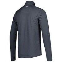 Pull à demi-zip MSX by Michael Strahan pour homme, coloris anthracite, Washington Commanders