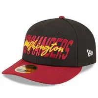 New Era Men's New Era Black/Burgundy Washington Commanders 2022