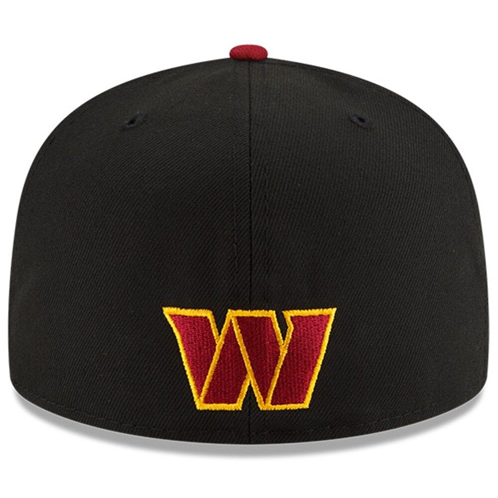 : New Era Men's Washington Commanders Black on Black II