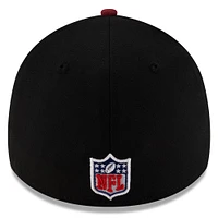 Men's New Era Black/Burgundy Washington Commanders 2025 NFL Draft 39THIRTY Flex Hat