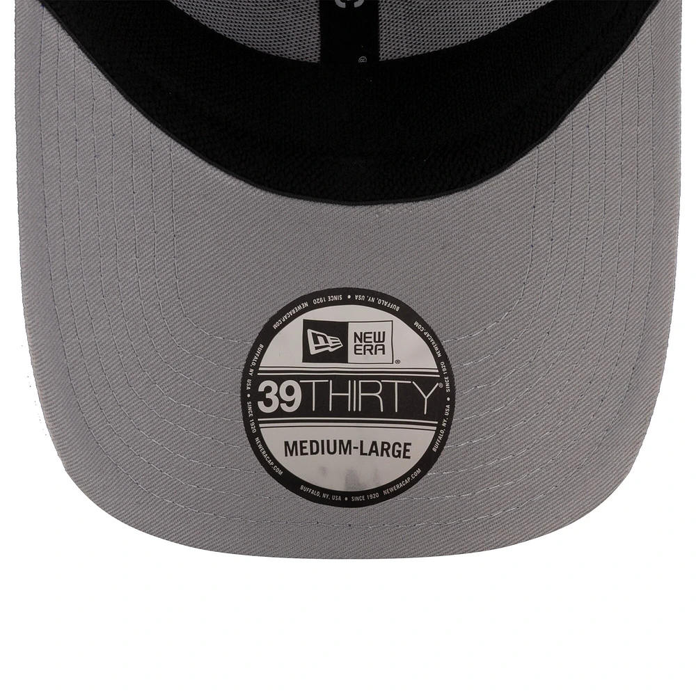 Men's New Era Black/Burgundy Washington Commanders 2025 NFL Draft 39THIRTY Flex Hat
