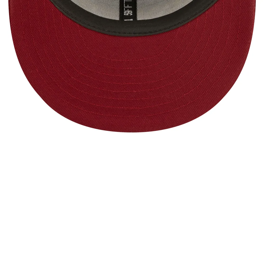 New Era 59Fifty Men Cap Washington Commanders Redskins Burgundy