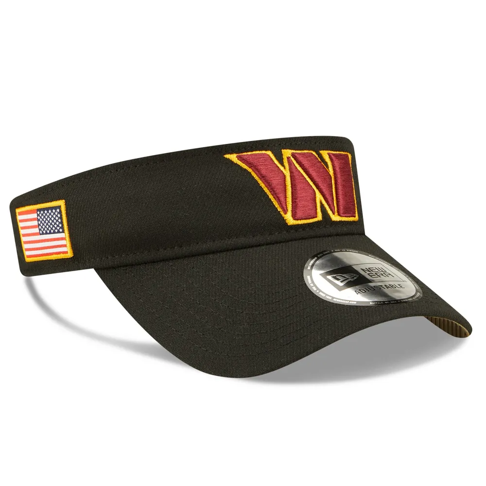 Lids Washington Commanders New Era 2022 Salute To Service Visor - Black