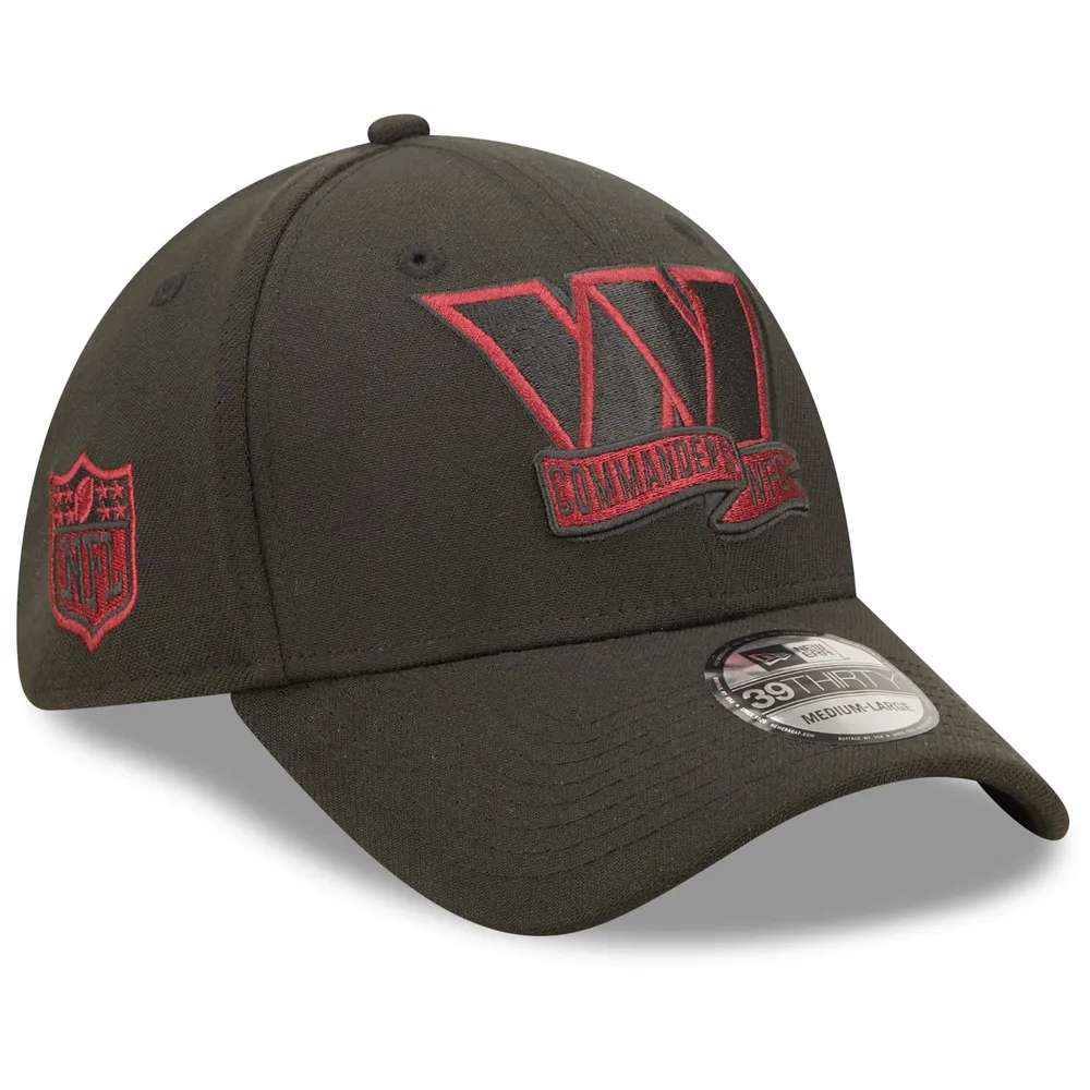 Lids Washington Commanders New Era 2022 Sideline 39THIRTY Flex Hat - Black