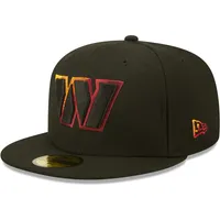 Washington Commanders New Era Omaha 59FIFTY Fitted Hat - Gold