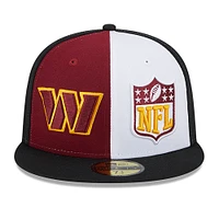 Casquette ajustée New Era Washington Commanders 2023 Sideline 59FIFTY pour homme