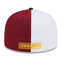Casquette ajustée New Era Washington Commanders 2023 Sideline 59FIFTY pour homme