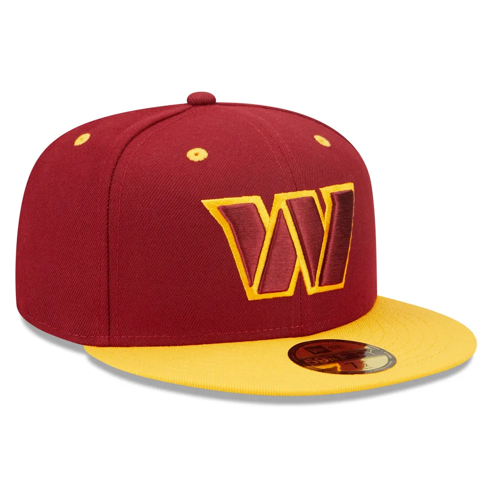 Washington Commanders New Era Team Basic 59FIFTY Fitted Hat - Burgundy