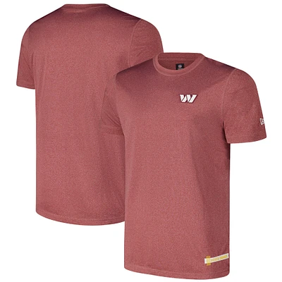 T-shirt New Era bordeaux Washington Commanders 2024 NFL Training Camp pour homme