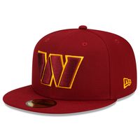 Men's New Era Burgundy Washington Commanders Team Basic 59FIFTY Fitted Hat