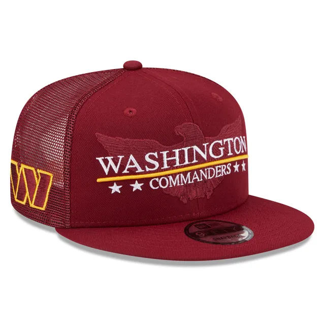 Lids Washington Commanders New Era Women's Simple 9FORTY Adjustable Hat -  Burgundy