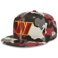 Men's New Era Camo Washington Commanders 2022 NFL Training Camp - Official 9FIFTY Snapback Adjustable Hat