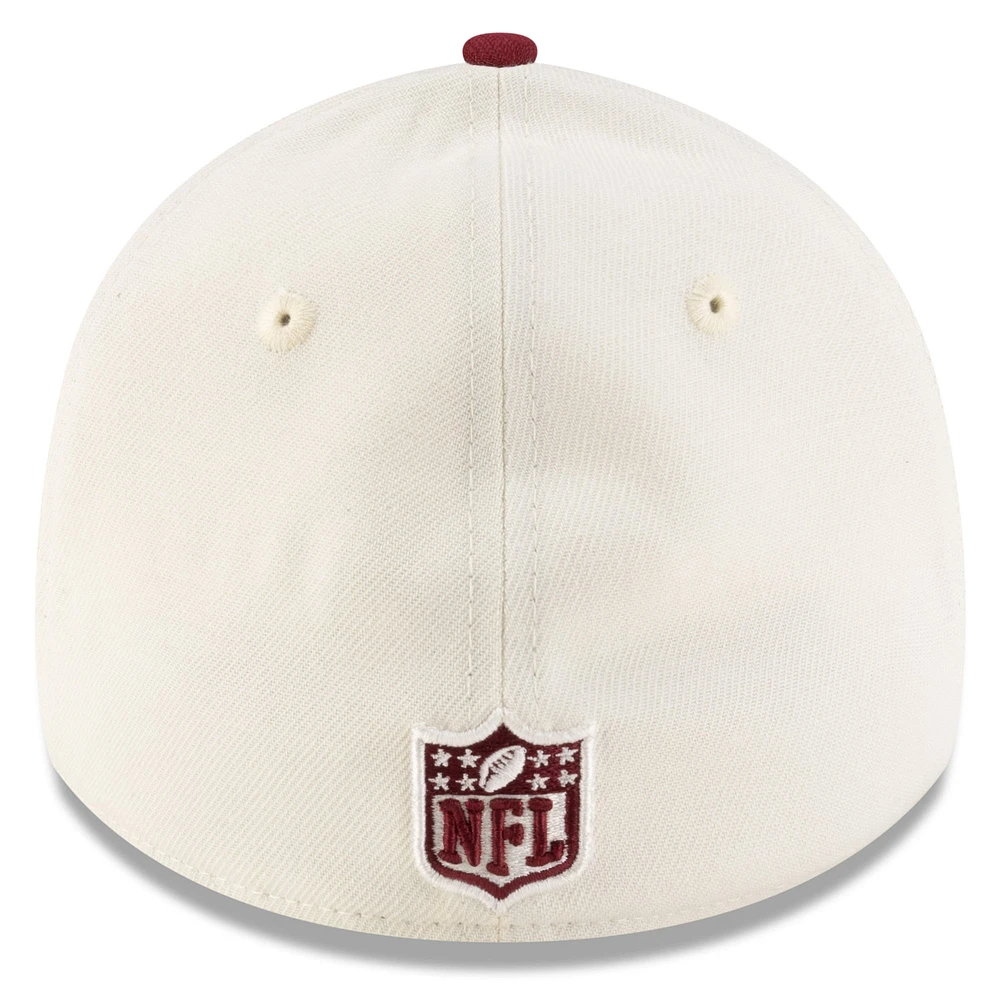 Men's New Era /Burgundy Washington Commanders 2025 NFL Draft 39THIRTY Flex Hat