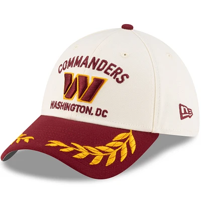 Men's New Era /Burgundy Washington Commanders 2025 NFL Draft 39THIRTY Flex Hat