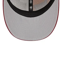 Casquette ajustée 59FIFTY à profil bas des Washington Commanders 2023 Sideline New Era pour homme, or/bourgogne