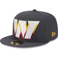 Men's New Era Graphite Washington Commanders Storm II 59FIFTY Fitted Hat