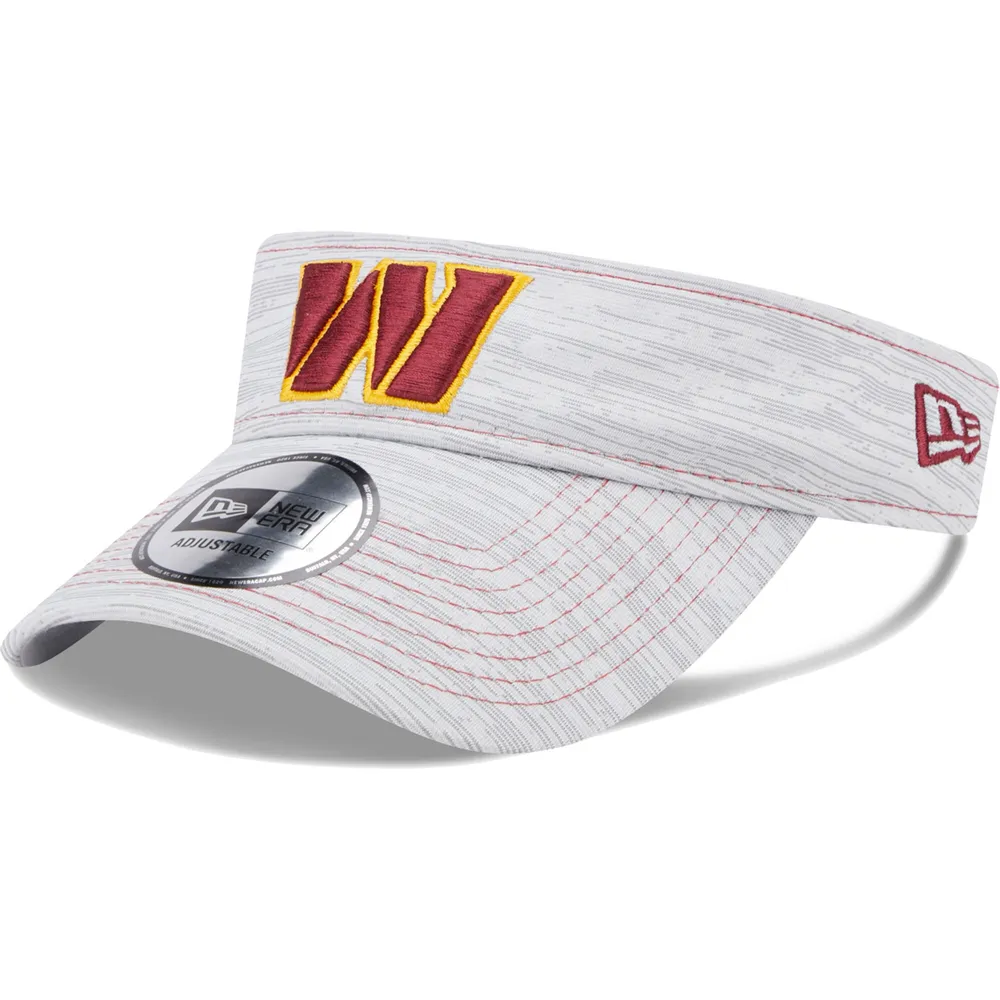 Lids Washington Commanders New Era Adjustable Visor - Gray