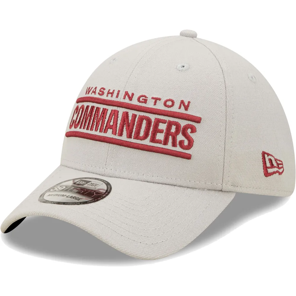 Lids Washington Commanders New Era Wordmark Essential 39THIRTY Flex Hat -  Gray